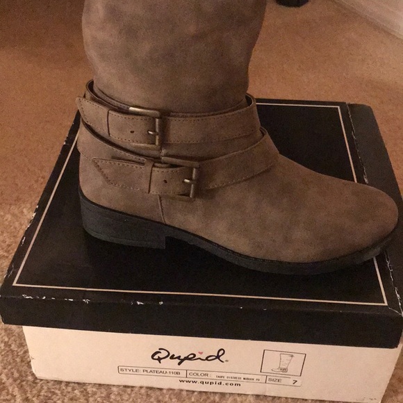 Taupe Distress Riding Boot- FAST SELLER - Picture 8 of 8